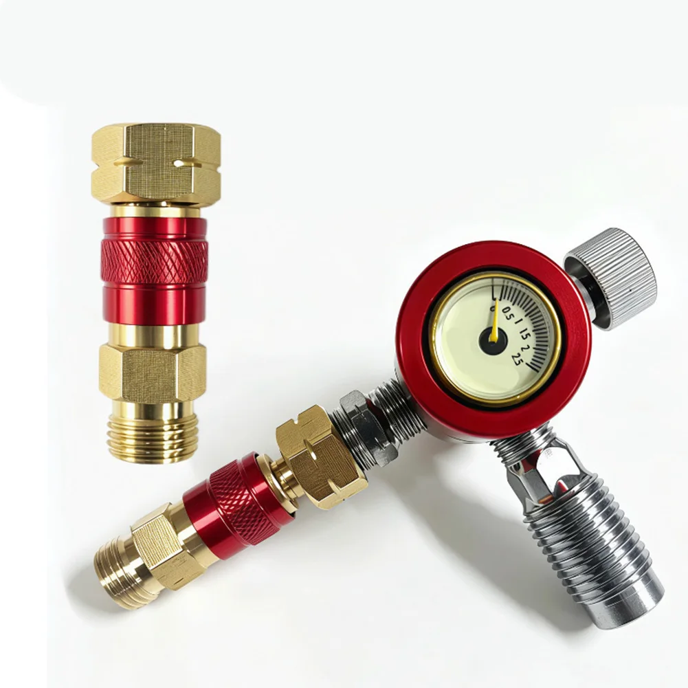 Brass Quick Connect Coupler 16mm M16x1.5 for Gas Hose Fitting with Anti Misconnection Structure and Easy Handling