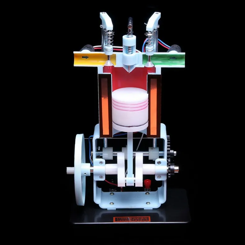 

Gasoline engine model junior high physics experiment equipment four stroke internal combustion engine model