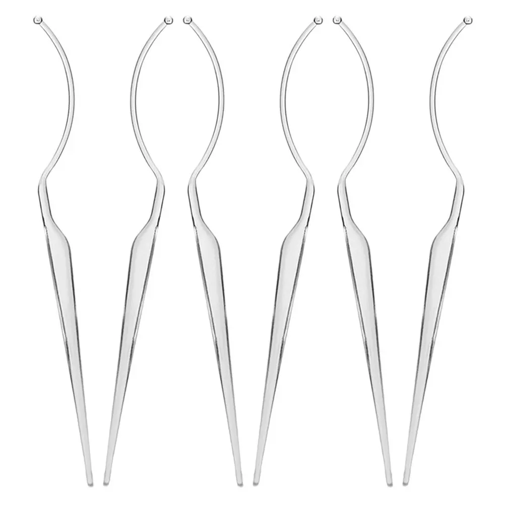 6개 아크릴 인조 속눈썹 디스플레이 스틱 재사용 가능한 속눈썹 홀더 휴대용 디스플레이 스탠드 인조 속눈썹 보관 정리함