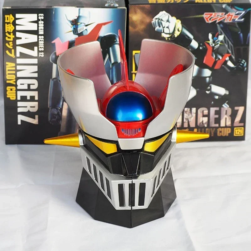 MAZINGER Coffee Mug Anime Super Robot Mazinger Mugs Anime Thermos Cup Cartoon MAZINGER Mugs with Lid Office Milk Cups Drinkware