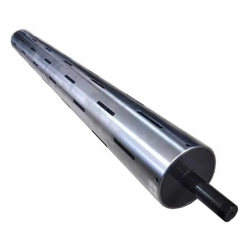 Rubber Tube Bladder Winding & Unwinding air Shaft Roller for Slitter