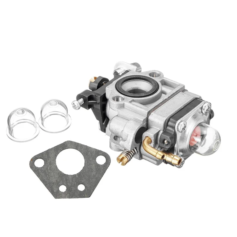 Motorcycle Carburetor 11mm 2 Stroke Carburettor for 43Cc 47Cc 49Cc 50Cc Scooter ATV Dirt Bike Lawn Mower