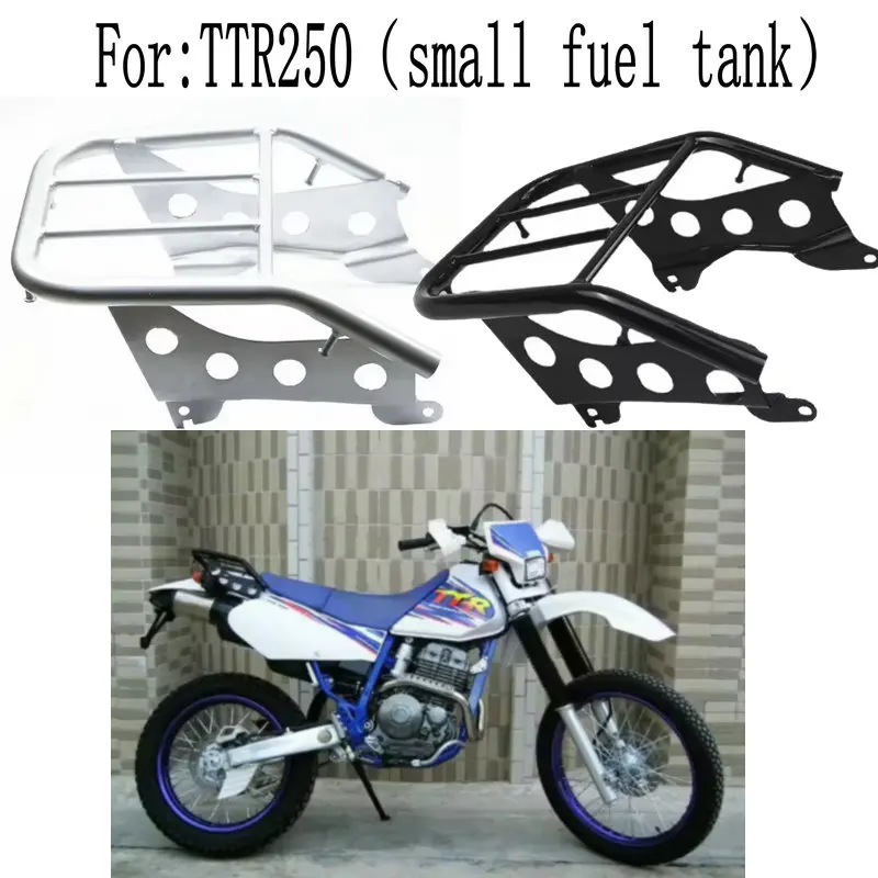 Motorcycle Support Cargo Shelf Bracket For Yamaha TTR250 TT-R250 Smaller Fuel Tank Version Rear Luggage Rack Back Support