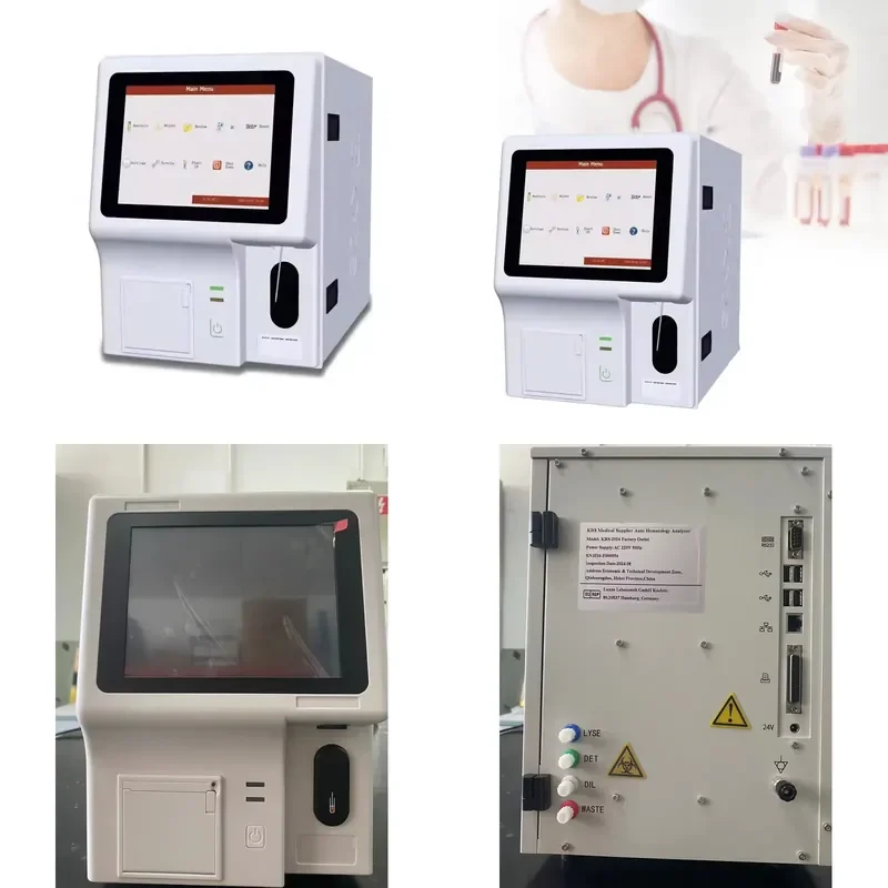 Hot Sale 3 Part Fully Automatic Blood Analyzer for Medical Laboratory Blood Testing