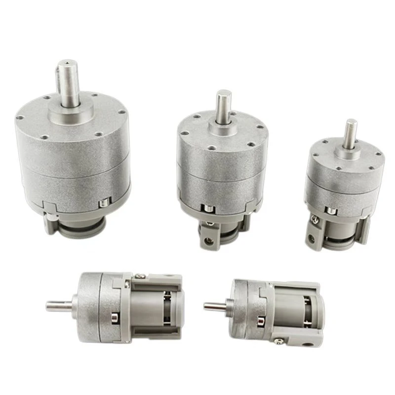 CRBU2W Pneumatic Rotary Cylinder Double Acting Rotary Actuator Rack Pinion 90° 180° 270° Degree CDRBU2W10 CDRBU2W15 CDRBU2W20
