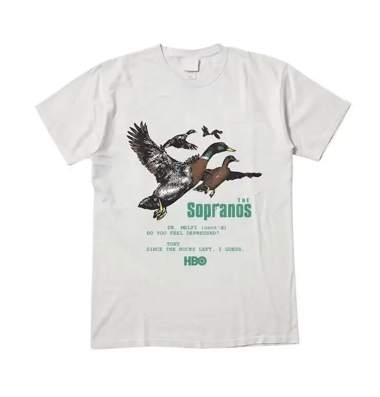 Ducks The Sopranos T Shirt Dr Melfi Do You Feel Depressed TE1305