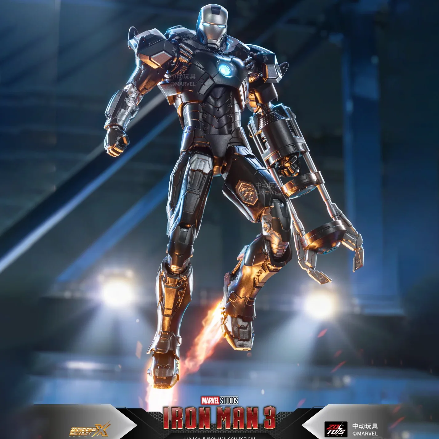 ZD Toys Iron Man MK31 MK34 MK32 MK50 MK19 MK18 MK28 Action Figures Tony Stark Mecha Model Movable Anime Avengers Collection Toys
