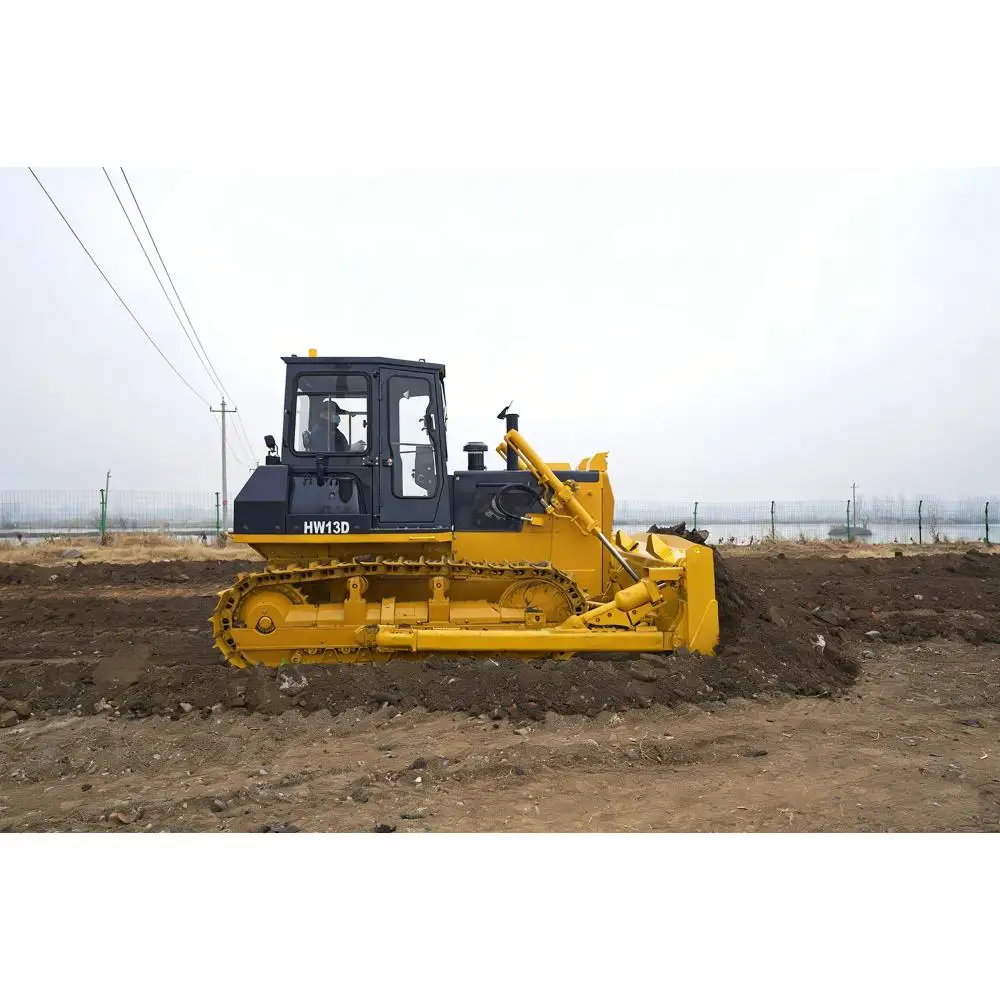 HW13D 130-horsepower crawler dozer | 13-ton mini hydraulic dozer factory | suitable for earthwork, land and road construction