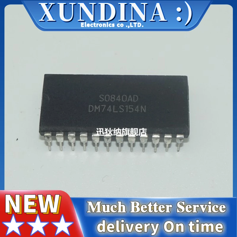 10PCS/LOT 74LS154 DM74LS154N DIP24 new and original IC