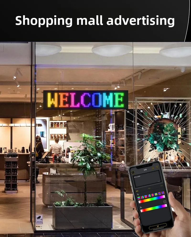 الإنترنت المشاهير شاحنة الإبداعية الشيطان العين شاشة LED سيارة العين جو مصباح شاحنة ديناميكية مصباح ليد ملصق سيارة ذكي #5