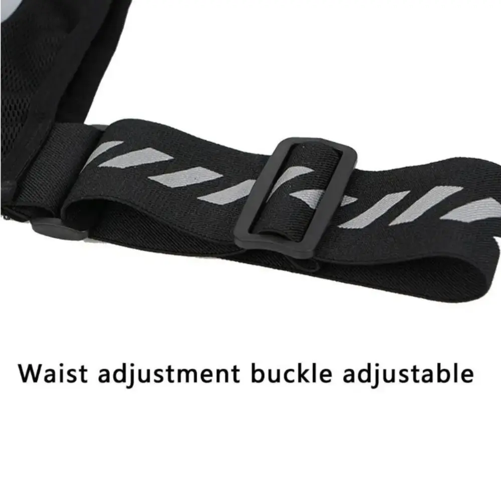 

Mesh Breathable Reflective Running Backpack Elastic Design Universal Fit Hydration Backpack Mobile Phone Pocket Cards Bag