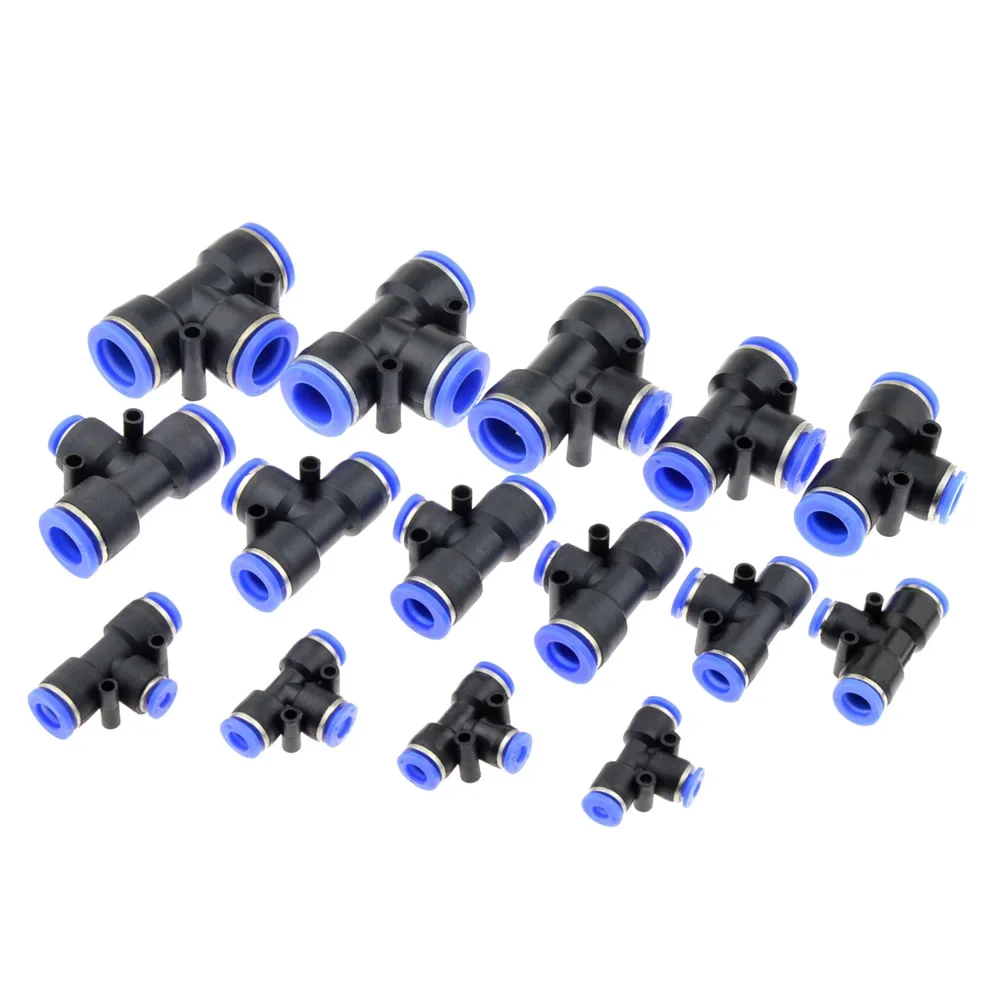 Pneumatic Pipe Fitting Air Quick Fittings Connector 8mm 10mm 6mm 4mm 12mm Water Hose Push In Tube Flow Control Crane Couplings