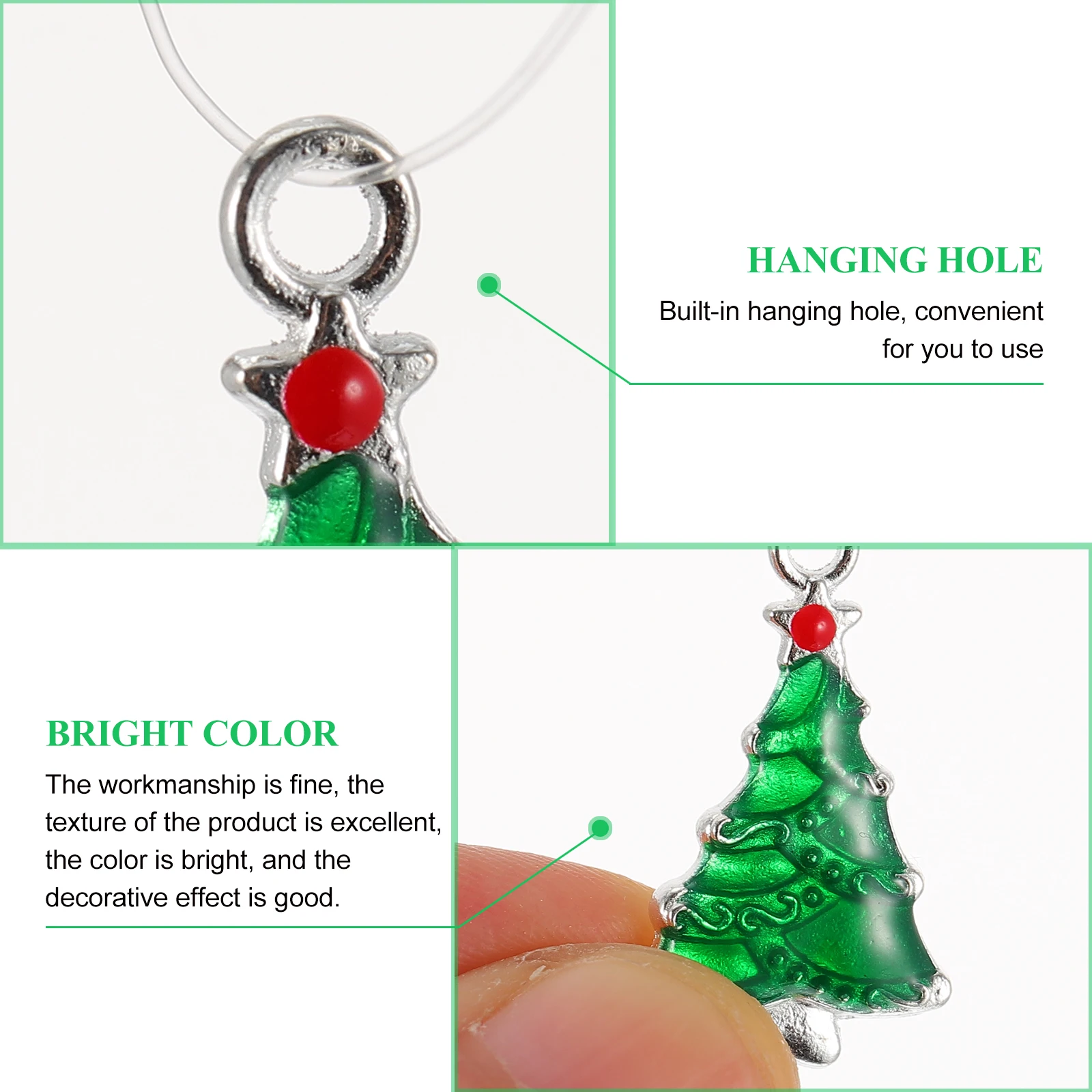

20 Pcs Jewelry Alloy Pendant Cute Charms for DIY Necklace Pendants Craft