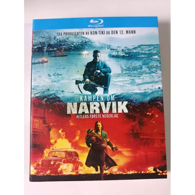 Blu-ray Disc Blood Battle Narvik 2022 War Themed Film English Original Sound Chinese