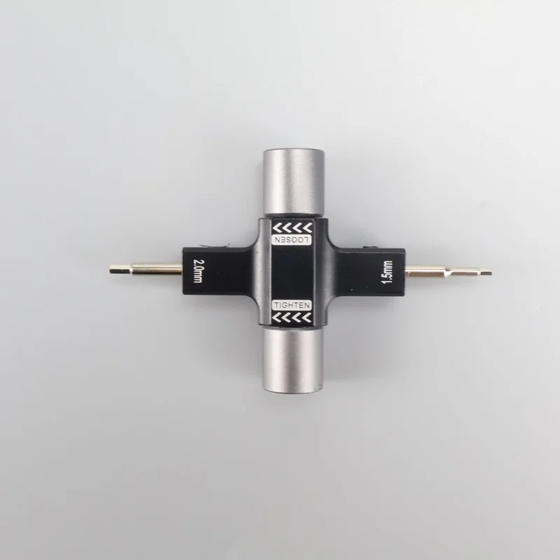 

M5 Screw Nut Wrench with Built-in One-Way Bearing Tool 1.5mm/2.0mm Screwdriver Release for Propeller Motor RC FPV Racing Drone
