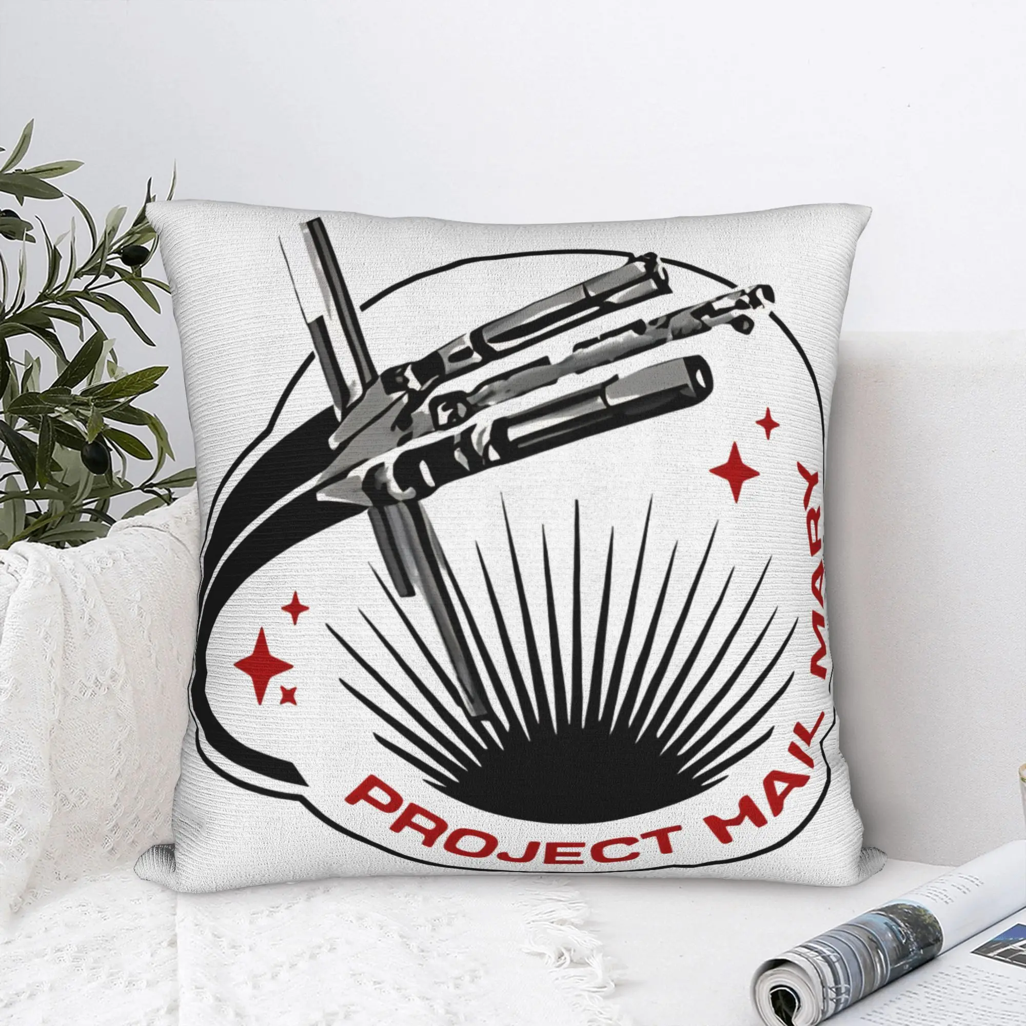 Project Hail Mary 2026 Movie Pillow Cover  Vintage Pillow Case For Sofa Home Decoration Comfy Pillowcases Birthday Gift