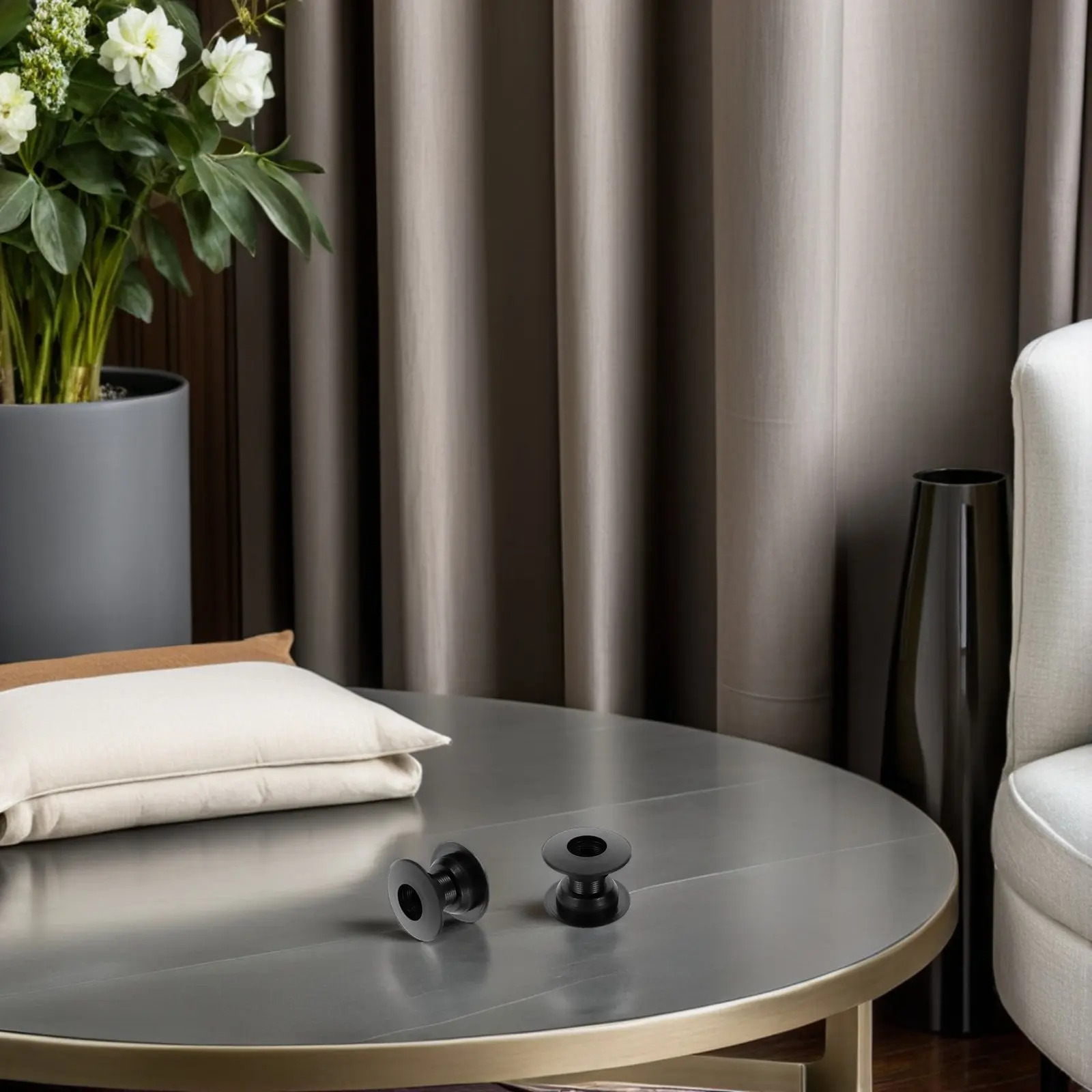 

6 комплектов пластиковых втулок для подшипников настольного футбола, запасные части для игровых автоматов, диаметр отверстия 30 мм, простая установка