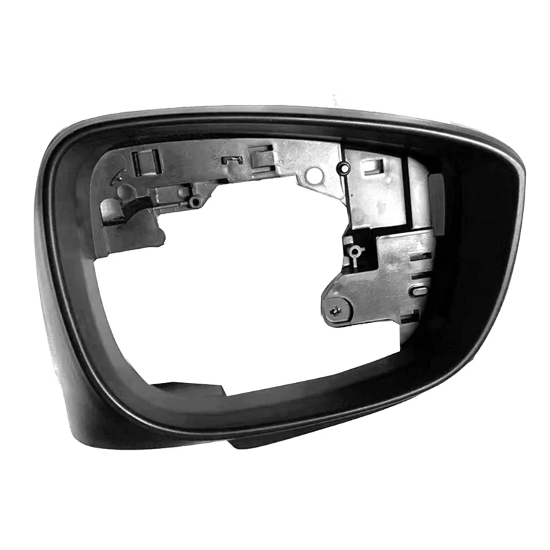 Durable-Car Side Right Wing Rearview Mirror Cover Frame Black For Mazda CX-3 2016-2019 CX-5 2015-2016 Replacement Parts