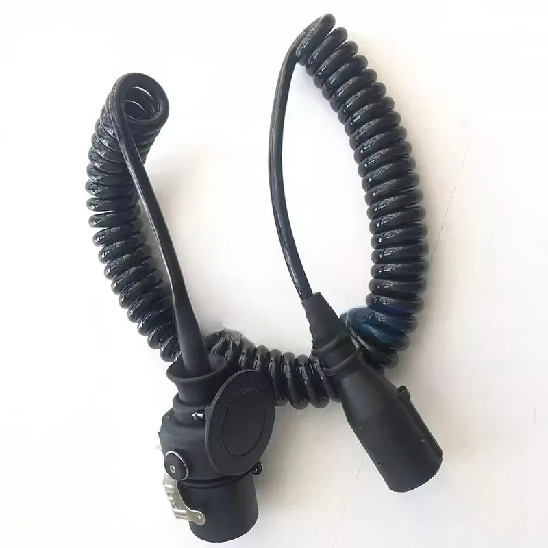 

Power Cable Trailer Cable Connecting Cable 15 To 7 Holes One To One 6 Metres for Mercedes Volvo Scania