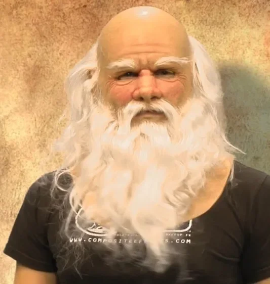 Nowa popularna maska Świętego Mikołaja Świąteczne nakrycie głowy Boże Narodzenie Halloween Prezent urodzinowy Zabawki dla dzieci