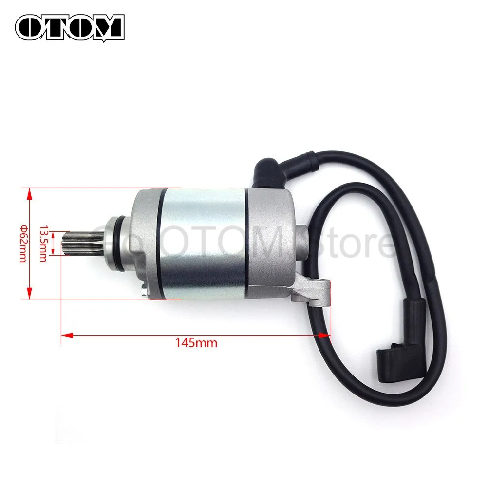 Motorcycle ZS177MM 8T Starter Motor Electrical Start Engine NC250 RX3 BSE KAYO K6 T6 KEWS K16 K23 ZUUMAV GR8 MOTOLAND AVANTIS