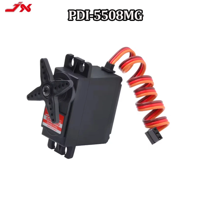 JX Servo PDI-5508MG 55.6g 8.2kg Coreless Metal Gear Digitale Servo Voor Helikopter RC Auto Vrachtwagen Buggy Robot arm Boot