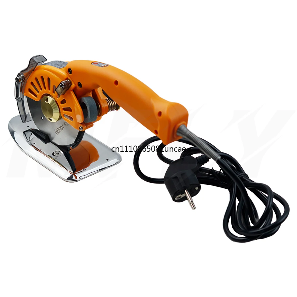 

Промышленные электрические ножницы с круглым лезвием 110В/220В, станок для резки ткани, бесшумный сервопривод, электрический круглый нож с прямым приводом