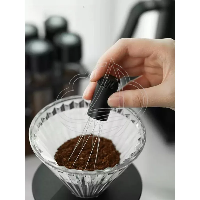 Adjustable Coffee Powder Stirring Needle 2.0 Break Clumps Uniform Espresso Powder Distributor Tool