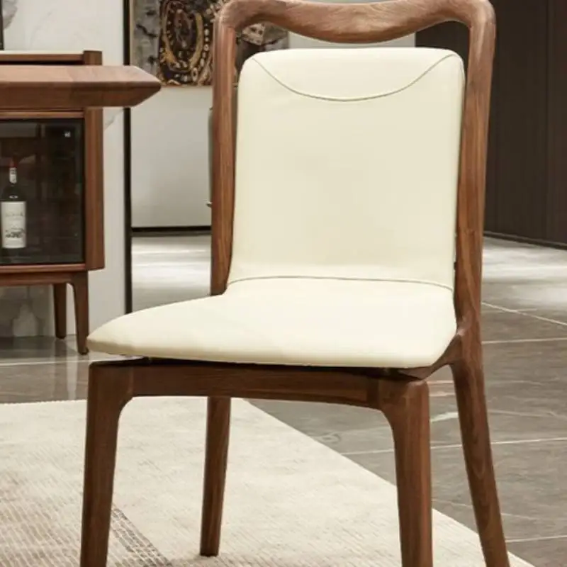 

Classic Beige Dining Chair Nordic Style Luxury Cheap Wooden Dining Chair Modern Plastic Sillas Para Comedor Home Furniture