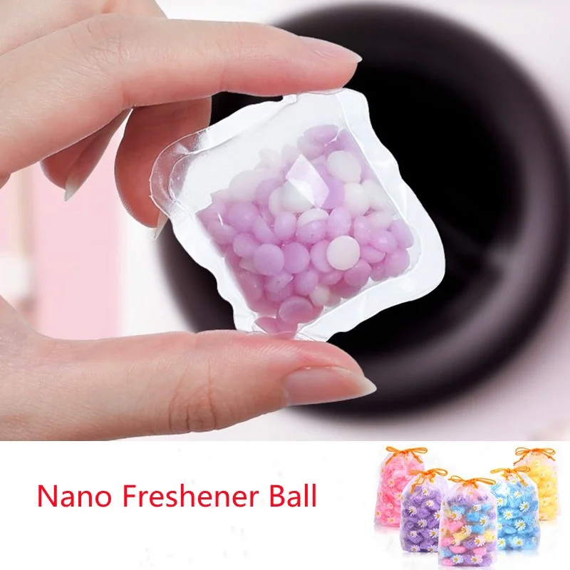 10Pcs Water-Soluble Film Leaving Fragrance Beads Scent Booster Clean Clothes Care Laundry Lavender Fragrance Beads Home Tools