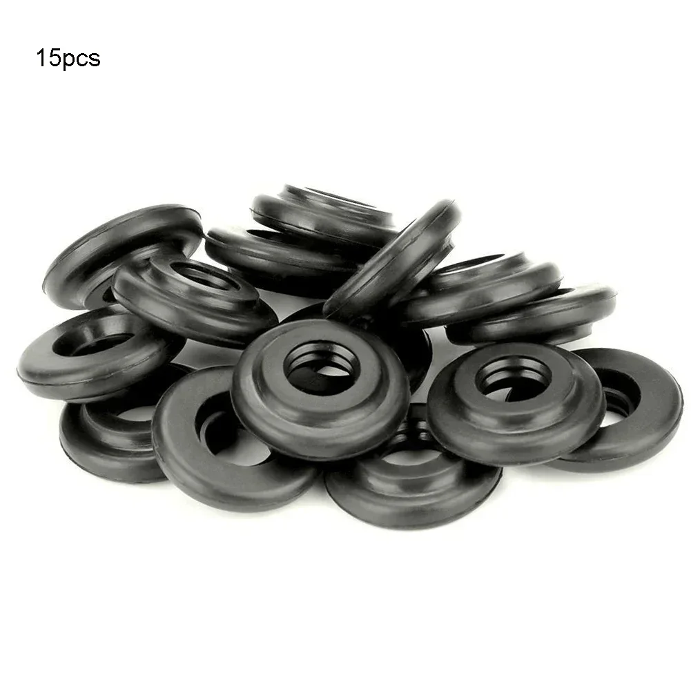 15 Pcs Engine Valve Cover Gaskets 11121437395 For E39 E46 E53 E60 Rubber Direct Replacement Gasket Screw Sealing Ring