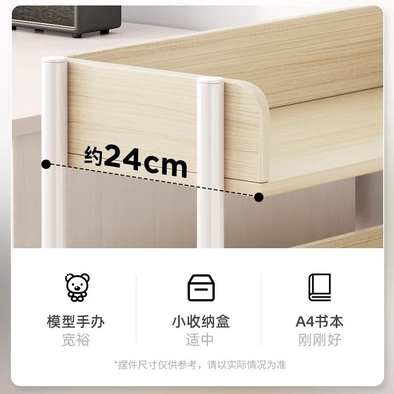 Shelf Shelf Floor-to-ceiling desk Small storage rack Storage rack Office multi-layer display rack