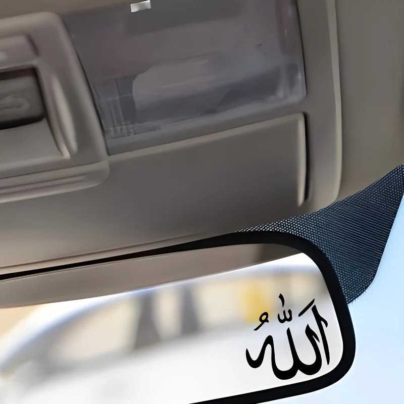 Attached To Car Rearview Mirrors, Water Glasses, Mirrors and Other Decorative Stickers