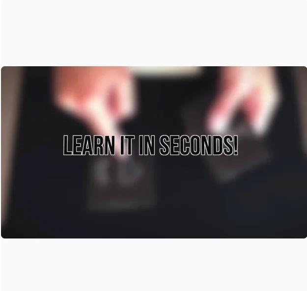 The DTC Cards (Gimmicks and Online Instructions) by Luca Volpe Beginner Magician Mentalism Magic Tricks Close up Magic Props Fun