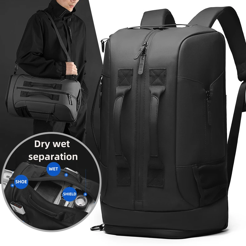 Bolsa de gimnasio impermeable resistente zapatero portátil para viaje