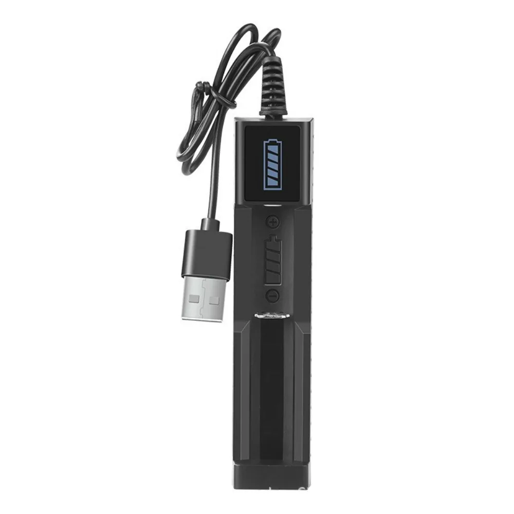DC 4.2V 1A Lithium Battery Charger Led Display Light AC Direct Charge Battery Charger Temperature Protection Overload Protection