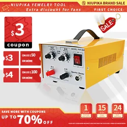 NIUPIKA 30A Spot Welder Hand Held Pulse Jewelry Spot Welding Machine Gold And Silver Jewelry Processing