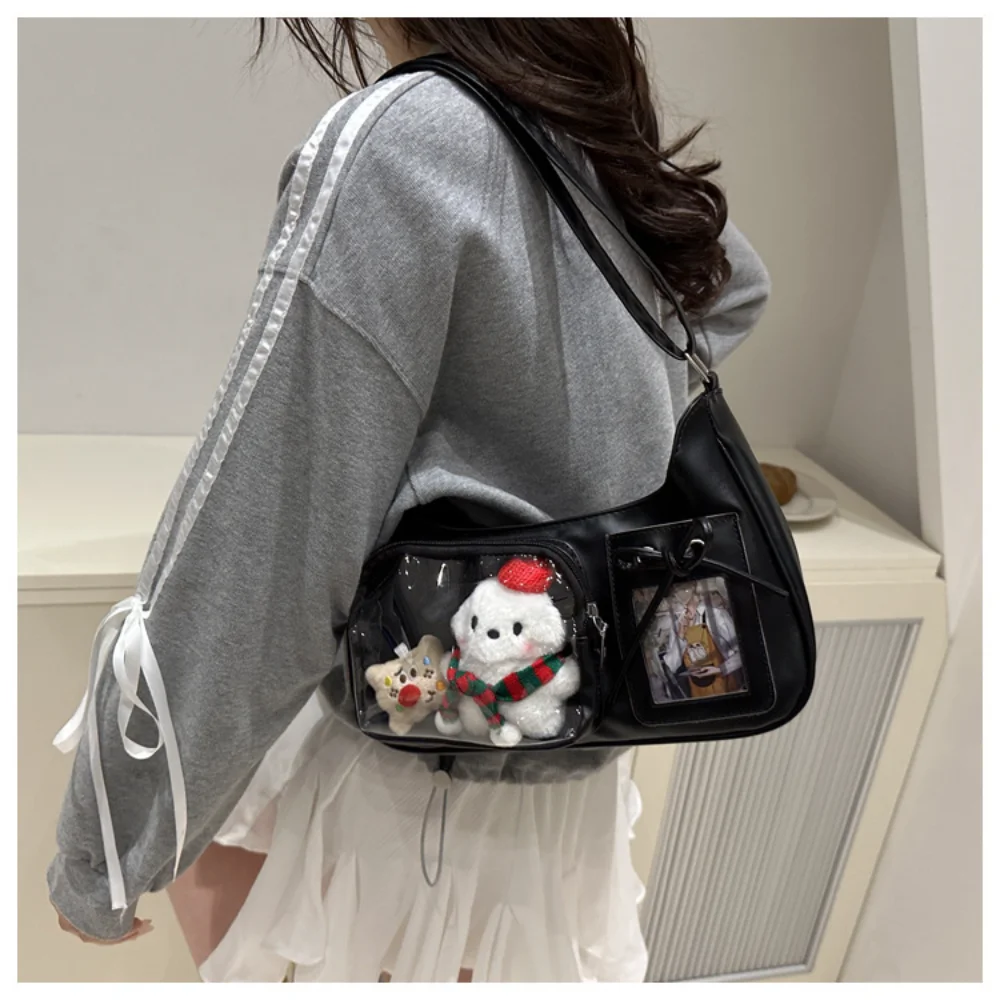Korean Crossbody Bag Unique Japanese Designer Handbag Preppy Purse High-Quality Ita Bag For K-Pop Enthusiasts Everyday Use
