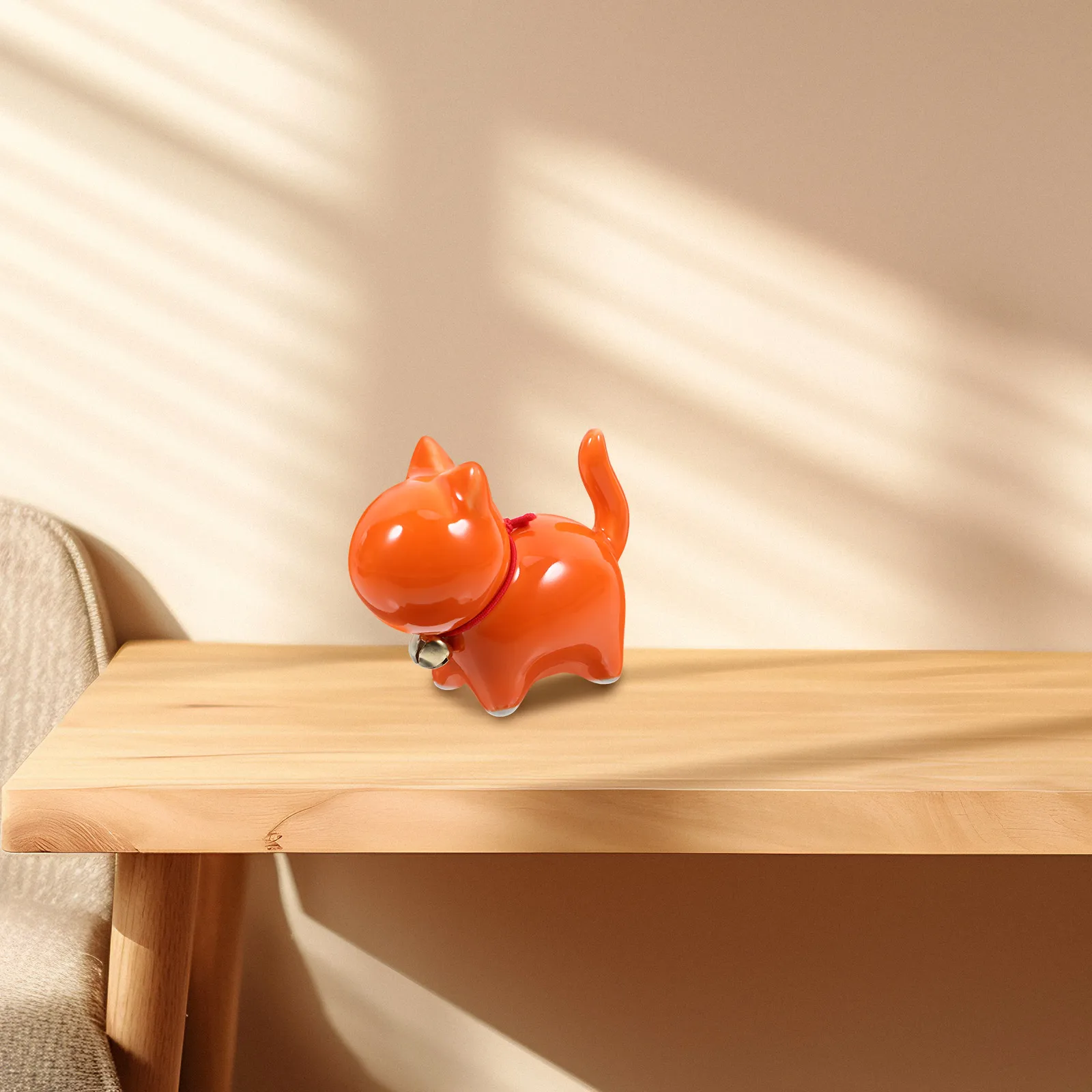 

Cat Figurines Home Decor Ceramic Kitten Statue Desktop Decoration Ceramics Craft