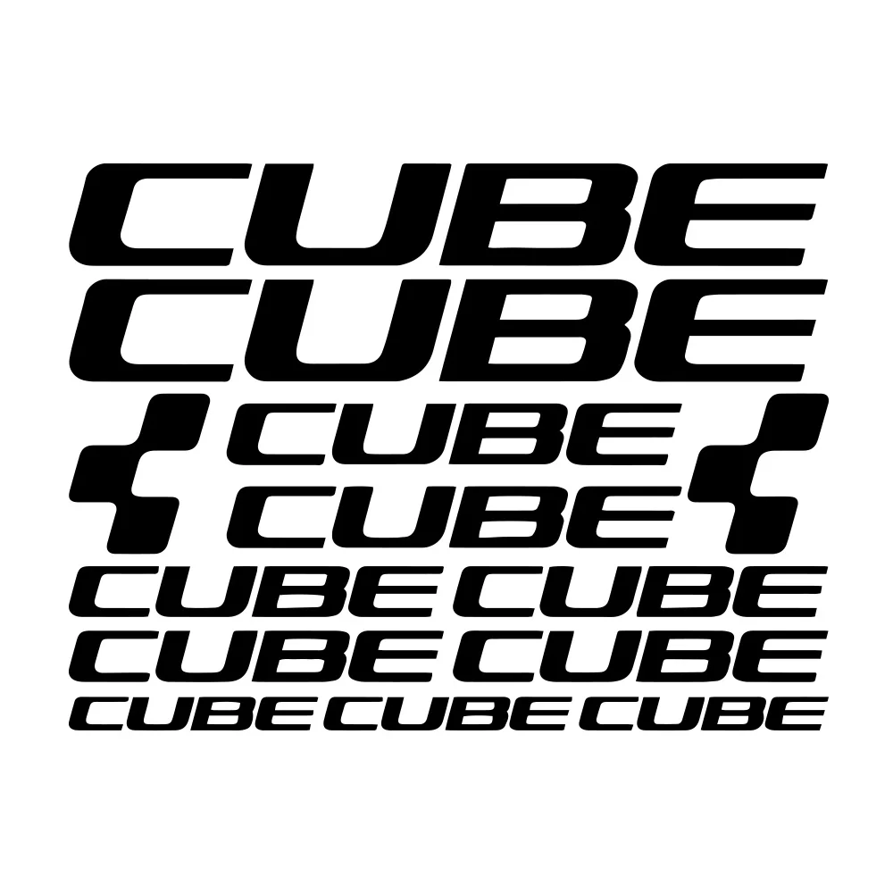 Cube Rennrad-Vinyl-Aufkleber