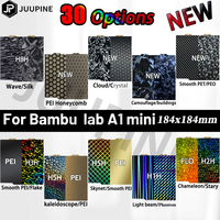 A1 Mini Build Plate Juupine For Bambu Lab 184x184 Pey Magnetic Bed PEO Sheet H1H Plate Spring Steel Sheet Pei Sheet for Bambulab