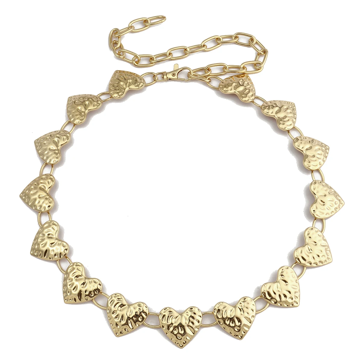 

High-end waist chain strawberry-shaped love sweet chain with tassel waist chain with decorative metal jewelry for women
