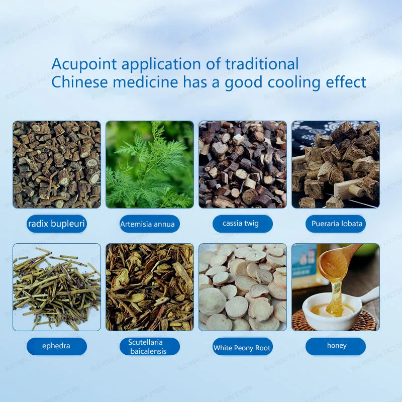 แผ่นแปะระบายความร้อนทางกายภาพและลดไข้ที่ใช้กันทั่วไปสําหรับใช้ในบ้าน ผู้ใหญ่และเด็กสามารถใช้แพทช์ Antipyretic การดูแลสุขภาพ 6 แพ็ค