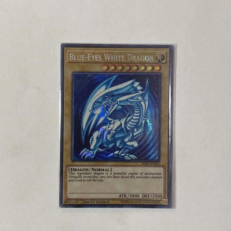 Yu GI Oh Blue eyes white dragon 2020-EN001 Japanese / English hobby collection card collection card (non original)