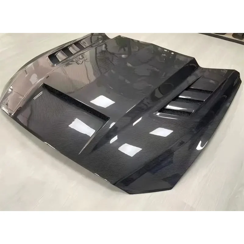 

High Grade Dry Carbon Fiber Engine Hood Cover 2018-2023