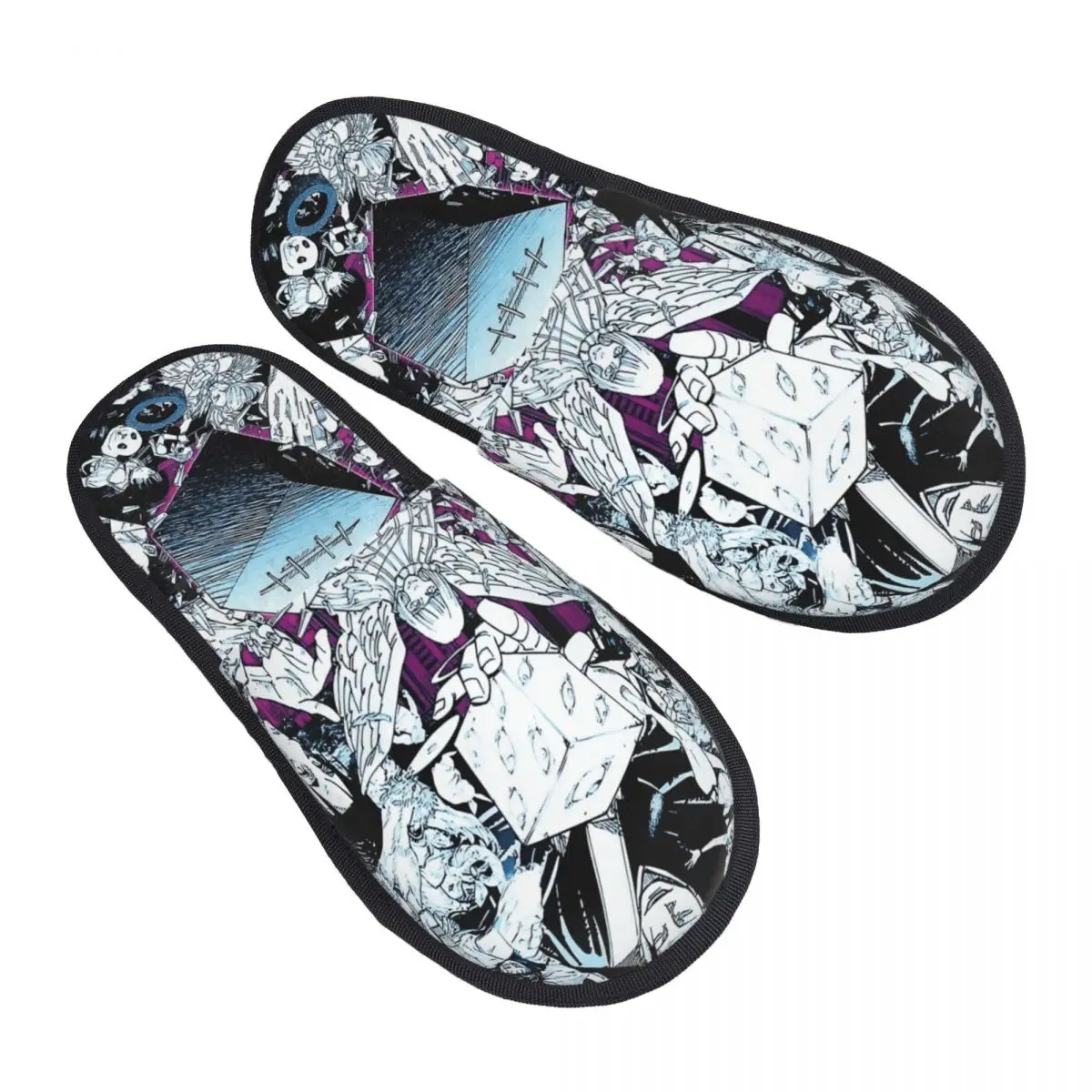 

Пользовательские манга S-Satorues G-Gojoes, мягкие домашние тапочки из пены с эффектом памяти, женские уютные теплые нескользящие тапочки с комиксами