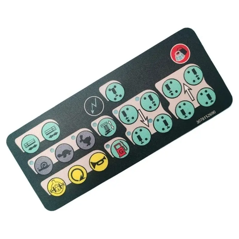 FYBL-Control Box Decal 3078152690 For Haulotte Compact 10DX, Compact 12DX, H15SXL