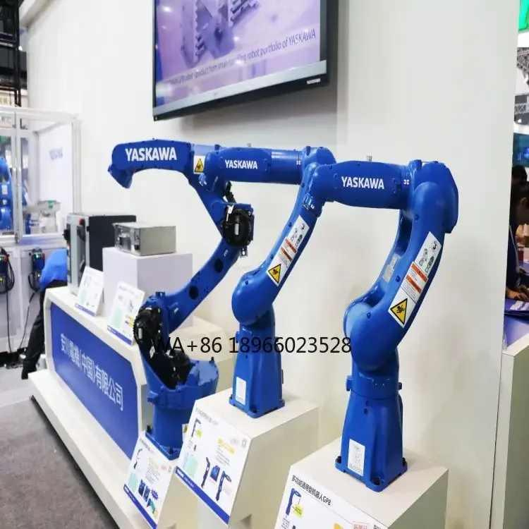 6 Axis Robot Arm  GP25 With  Cleaning Station And Megment Welder For Spot Welding Robot