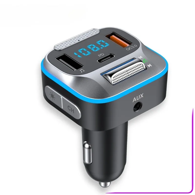

T73 Dual Fast Charge PD30W Car MP3 Player Lossless HIFI Music 5.3 Bluetooth FM Transmitter QC18W