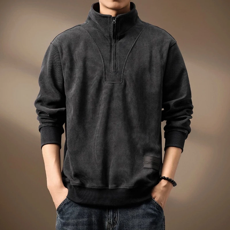 Zíper retalhos plus size casual hoodies moletom primavera outono manga longa solta moda topos tendência coreana roupas femininas
